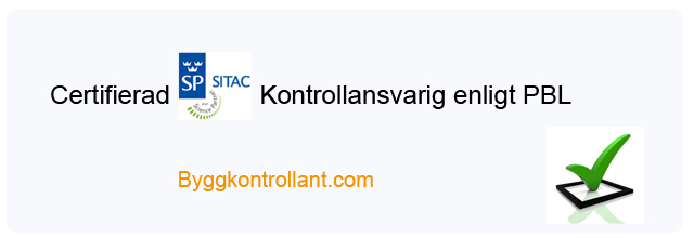 Certifierad kontrollansvarig enligt PBL